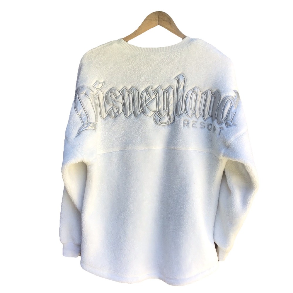 Disney Spirit Jersey Disneyland Resort Sherpa Fleece Pullover Adult Small